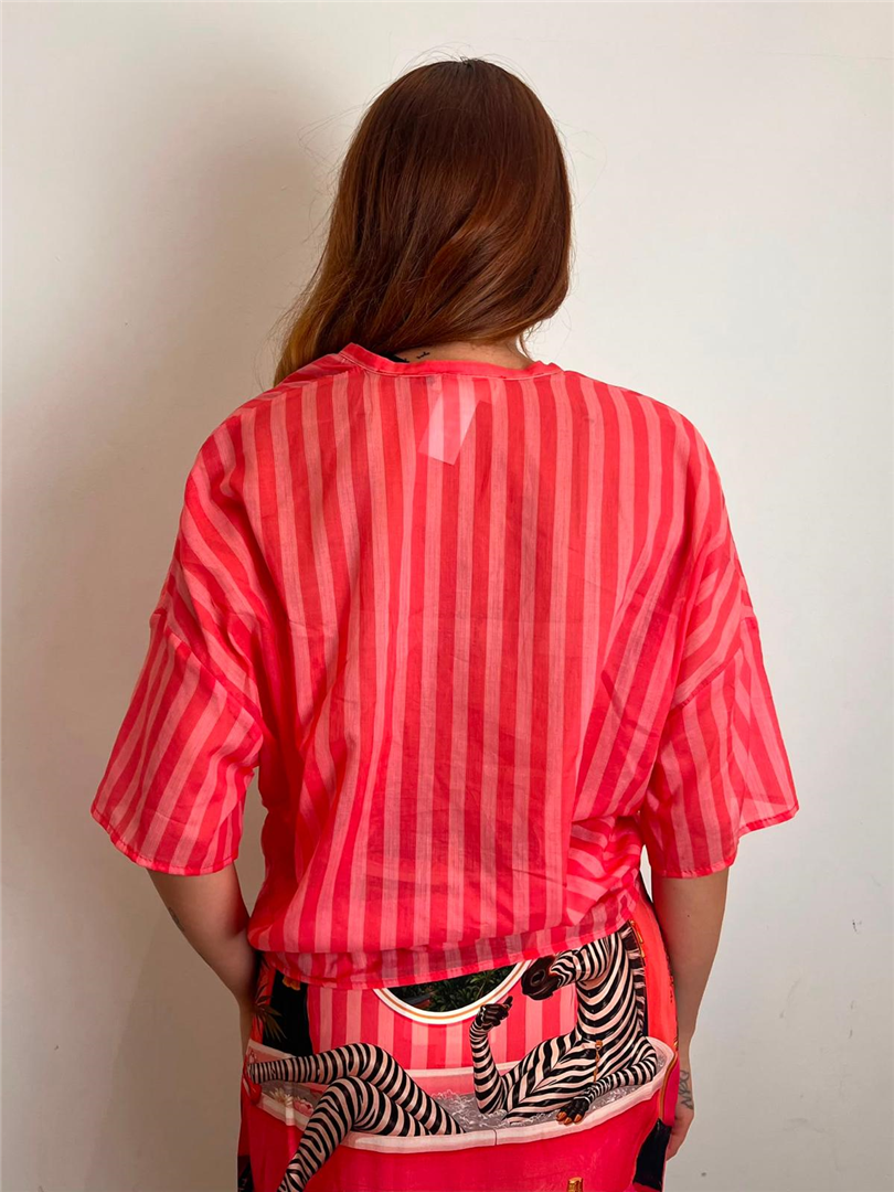 Camicia A Righe Collo Alla Coreana - Vicolo cod. TAB3437 main:sha1=14f4023981f04cfd04ad7a9cac4a31f9d4c9e6fb