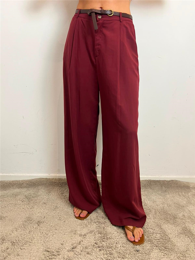 Pantalone Palazzo Con Pinces Elastico In Vita - Haveone cod. PIA_Q551 main:sha1=abc56c96c261322768e515b0609dbe641e0b5969