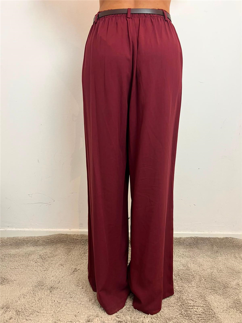 Pantalone Palazzo Con Pinces Elastico In Vita - Haveone cod. PIA_Q551 main:sha1=98820a4c20cdd663e43ad62fd091e52735e193ac