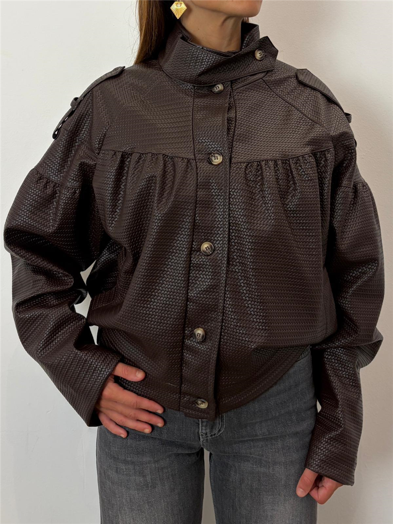 Bomber Intrecciato - Haveone cod. KNO_R044 main:sha1=da931ac3b8218634c9ca3d9efdc60f4610eaa5ca