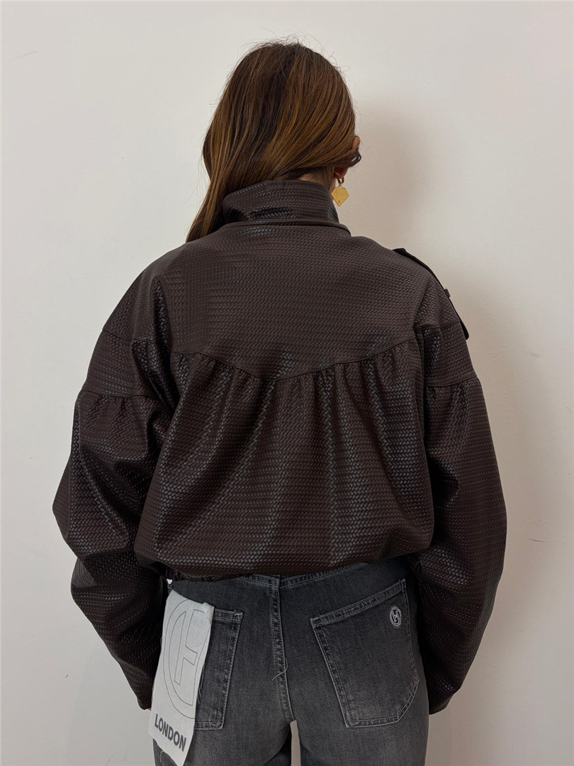 Bomber Intrecciato - Haveone cod. KNO_R044 main:sha1=535910e78d8153aaf25d5e772fc1f8896ea66901