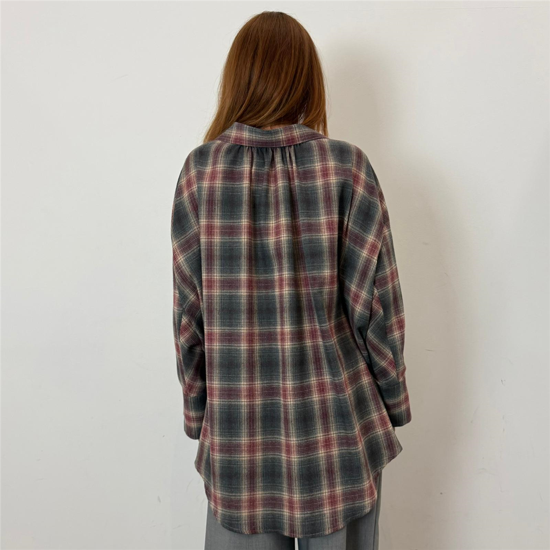 Camicia Over Check Con Bralette - Vicolo cod. TAC0969 main:sha1=984c39df4f5da52acc9f6e8366c13f241648d469
