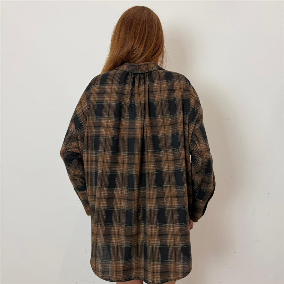 Camicia Over Check - Vicolo cod. TAC0960 main:sha1=de2b84d0216bbf65b248e96e6e9916732a27a3f6