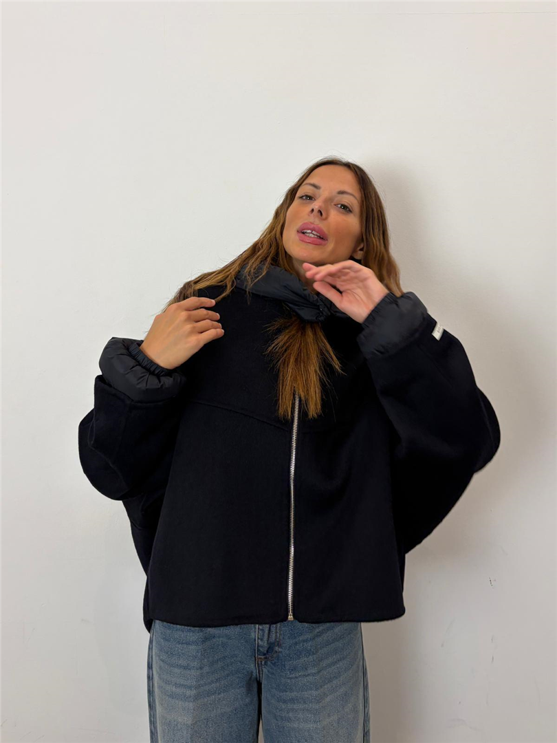 Cappotto Bomber Con Cappuccio - Haveone cod. KCT_R017 main:sha1=5452daf1bc09bf74baf781e3acd7502838496095