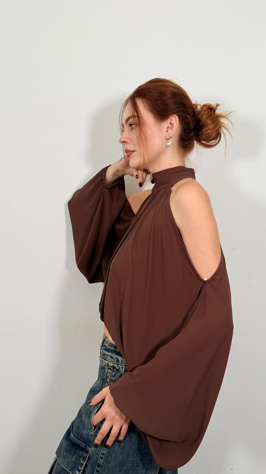 Hera Blouse Blusa Con Spalle Scoperte - Silence Limited cod. CA7054 main:sha1=5bb2e240dc6ee64847655a0310391a2c3430fbef