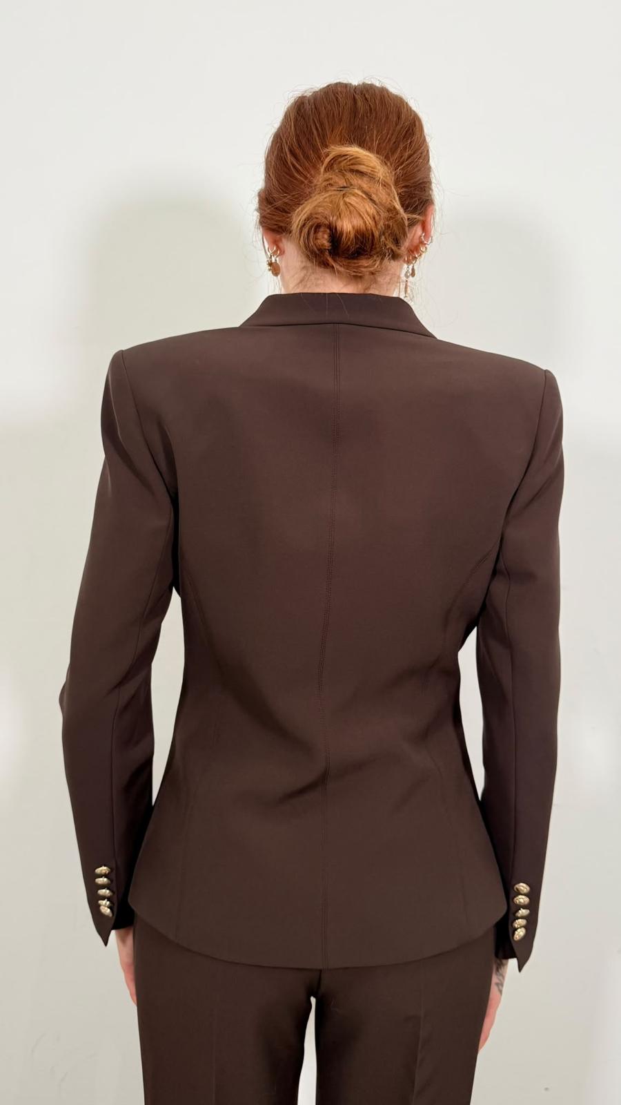 Blazer Amber_blazer Regular Gessato - Silence Limited cod. GI5367AMBER main:sha1=e4be8643286550d00254ffa6052c6f8480d168b2