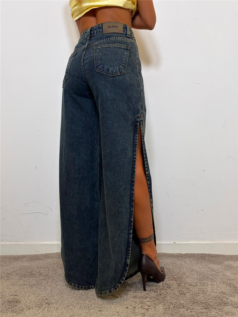 Vintage Cust Pant_jeans Con Aperture Laterali - Silence Limited cod. J011 main:sha1=66209d4d806490165b9444a0a61905afaa9472f9