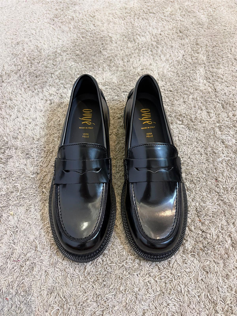 Mocassino In Pelle Lucida Nero - Ovye' cod. 26/LF5145001BOS main:sha1=bff560c444ecf08043840ebb2777603329c0ac64