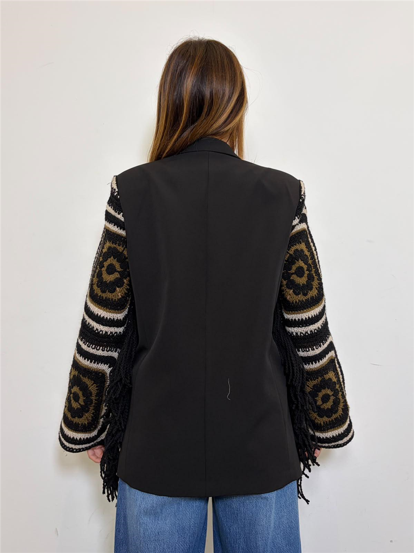 Blazer Doppiopetto Ricami Sulle Maniche - Sportive cod. TAC0446 main:sha1=5bc75a3e456ba495b1e3ff5a297b430c9dab3719