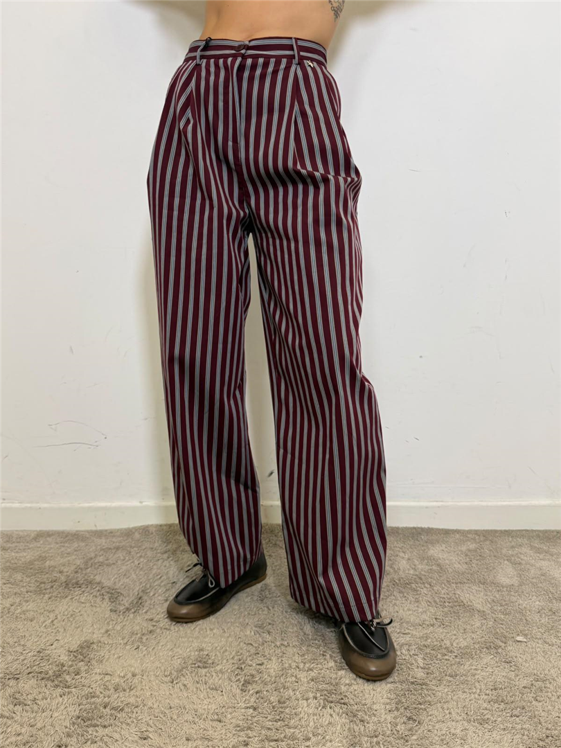 Pantalone A Righe Con Pinces - Souvenir cod. F40X0623 main:sha1=50b16511687708f43457755252e415432c7703e2