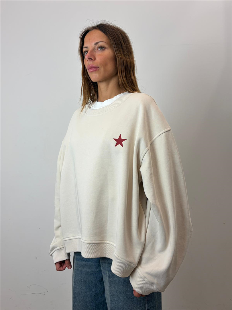 Felpa Stampa Lettering Sul Retro Good Days Club - Vicolo cod. RAC0215 main:sha1=60d1f9c8eb85d50a8186b0e3365db01394086e84