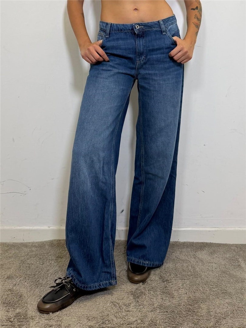 Jeans Gamba Ampia Lavaggio Sfumato - Please cod. P3PSCQZCDW main:sha1=cbb683b4374e3af11c12b0f23609186da41cf28b