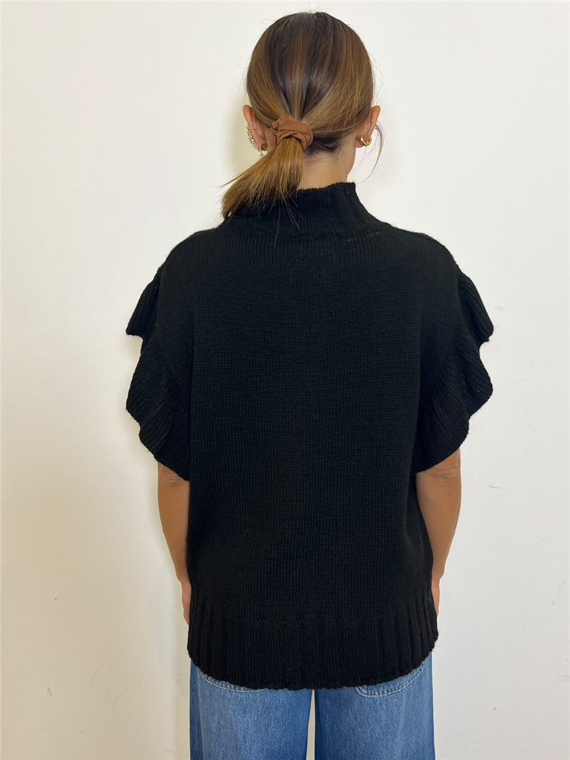 Maglione Smanicato Con Maniche Volant - Please cod. M49779232 main:sha1=e3c1d00106f070a5b9d950aef74298aafd8658b3