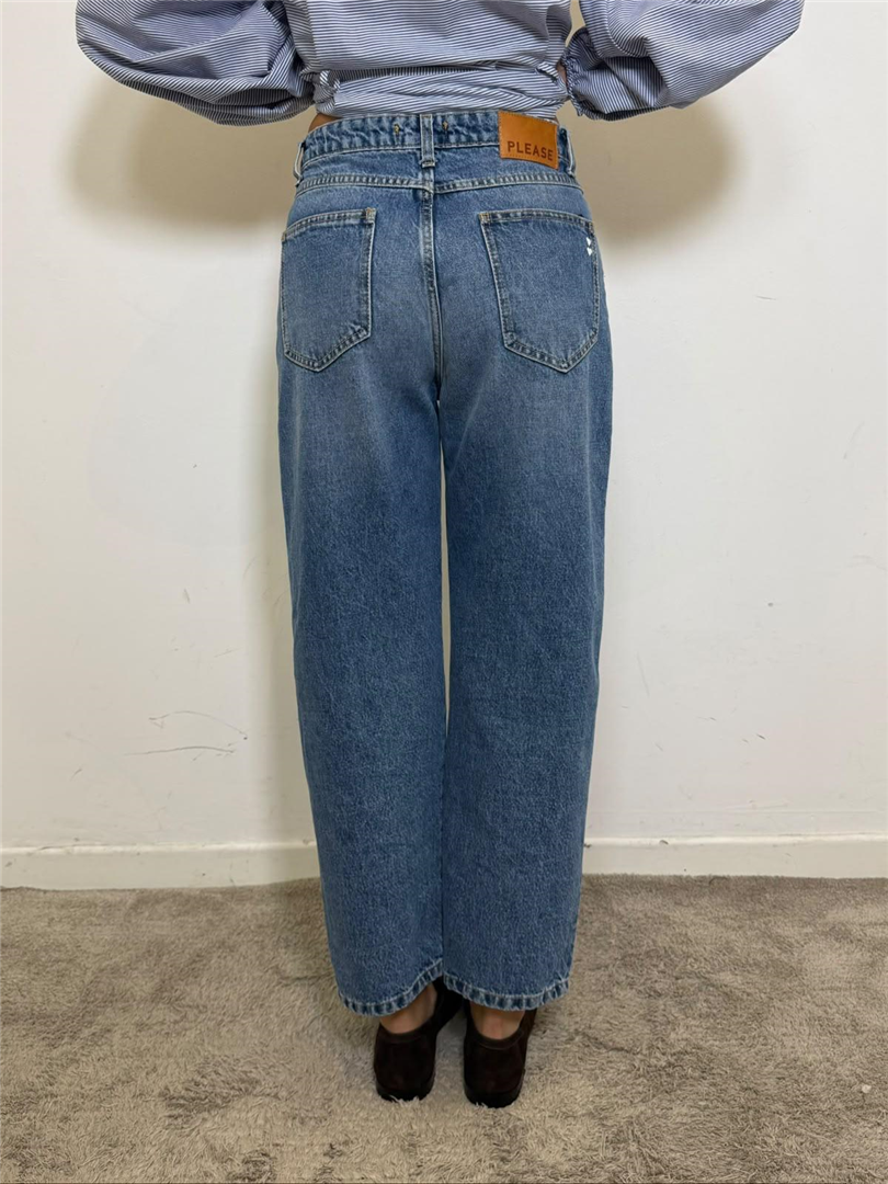 Jeans Straight Fit Vita Alta - Please cod. P3QZDUZERU main:sha1=8f6a3658bc59f128b9c298d1c6d739457809b58e