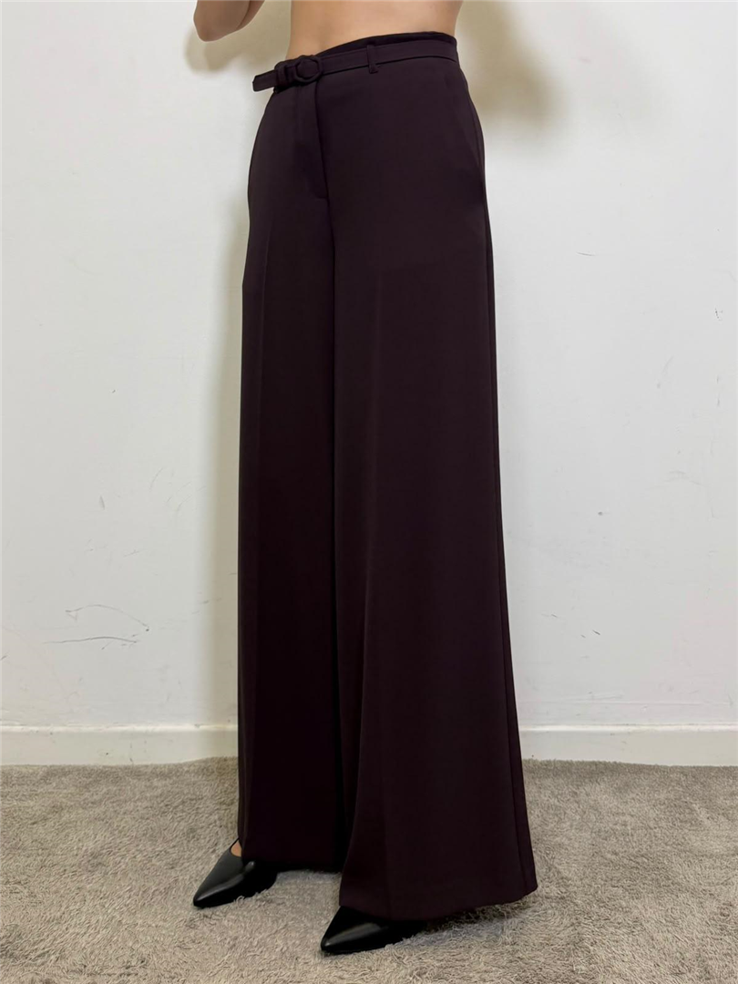 Pantalone Palazzo Vita Alta Con Cintura - Imperial cod. P7J7MHXC main:sha1=074921b34281e853ededddb9993146e1eccca572