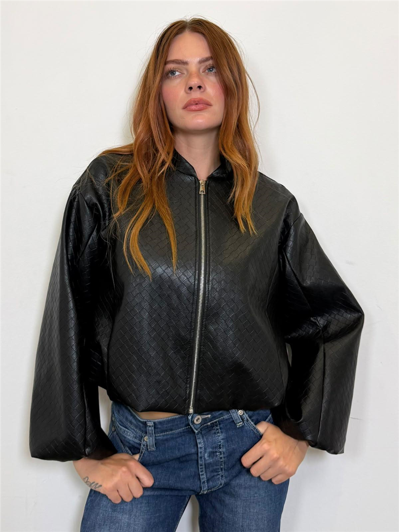 Bomber Jacket Corta Con Maniche Ampie - Imperial cod. VHV3MDQ main:sha1=3867c6c8484e6dbfc4b4c932d4fbf1af0954a401