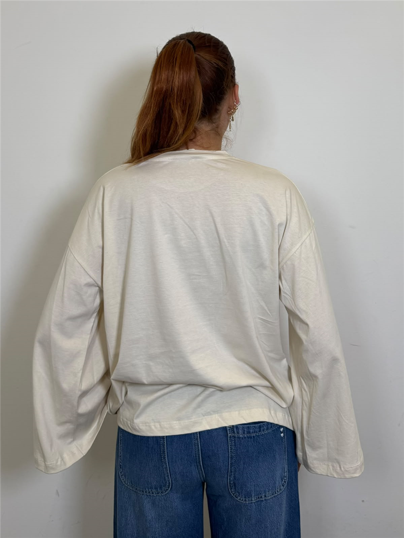 Tshirt Over Manica Ampia Stampa - Vicolo cod. RAC0262 main:sha1=1e09532b96ed26fdbcc12be68f2e6fad3cb6b538