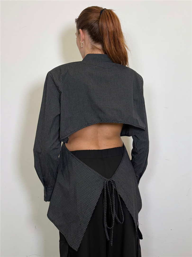 Camicia Open Back Con Lacci - Vicolo cod. TAC1230 main:sha1=63e361777d6b82f4fa25fe235cf7e820cc67901d