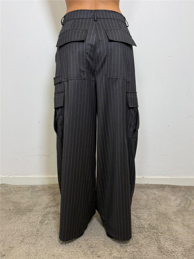 Pantalone Cargo Gessato - Vicolo cod. TAC1273 main:sha1=7f72cfef6125942870a42deeb3bf3c8344444f22