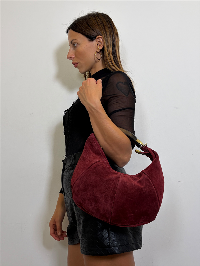 Borsa A Mano Hobo Manico Rigido Con Tracolla - Divisione Chickster's cod. M3609 main:sha1=c184efe2c26cb52c76211d87d00ddaa4c83702bf