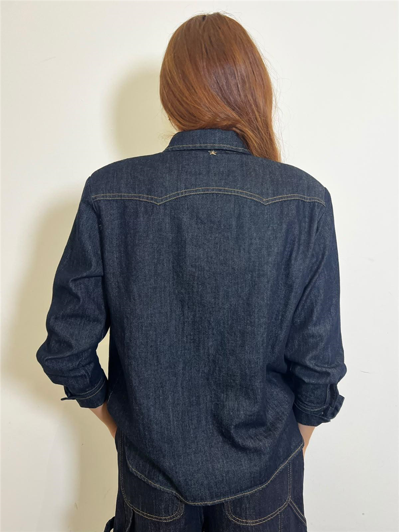 Camicia Denim Con Spalline - Souvenir cod. S40M0576 main:sha1=f703b7ab096eb3fd9feffdfa512a371df55ec01b