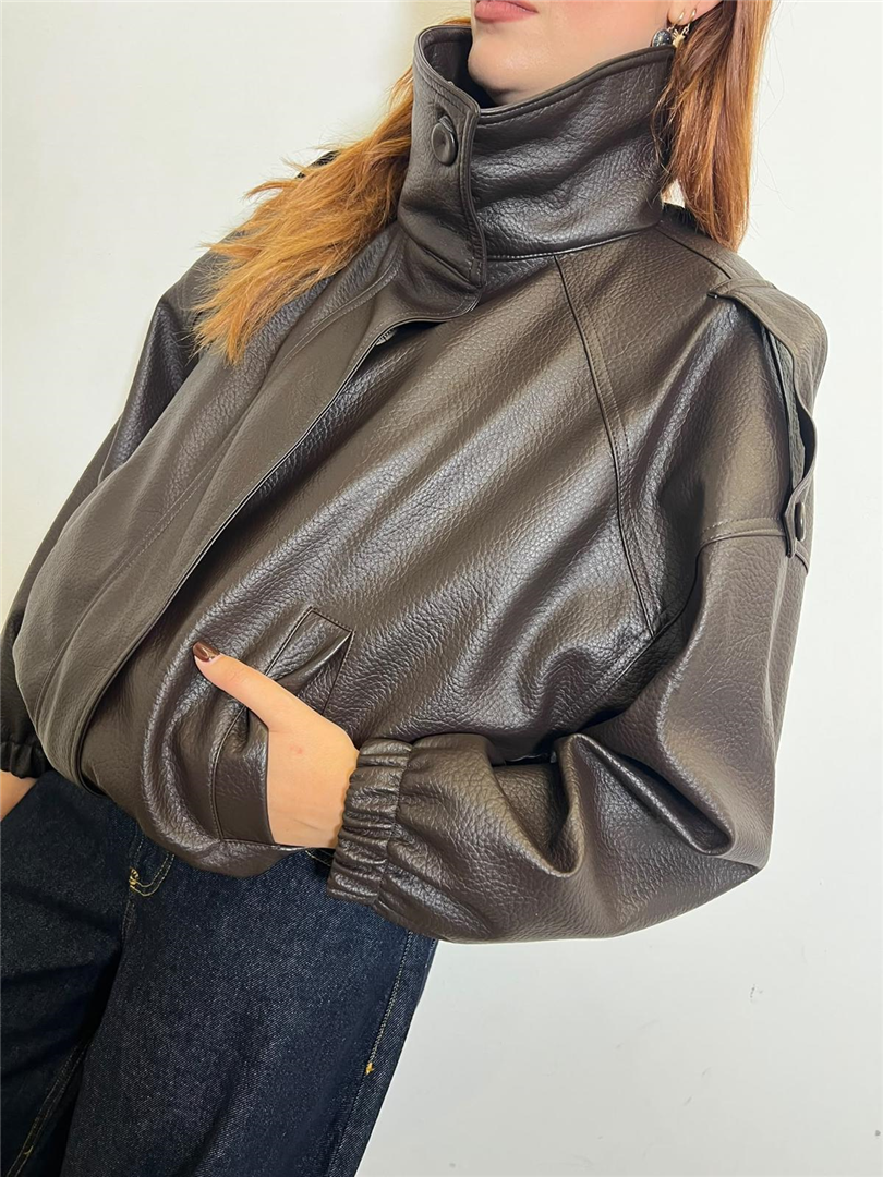 Bomber Con Zip Ed Elastico Sul Retro - Philia Loft cod. P03P0130 main:sha1=8ed5e14bd92cad35cdd219273a435f66a51a85bc