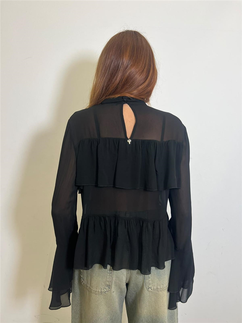 Blusa Con Balze - Philia Loft cod. W03G0008 main:sha1=e0b9744a20309802b2bf26fb3d57742f40e43aab
