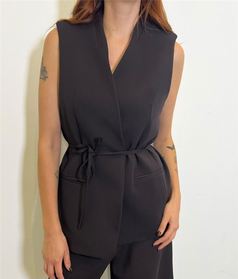 Gilet Con Cintura - Philia Loft cod. A03N0398 main:sha1=813272ada44eb8b57a4a95fb6264806df37e4750