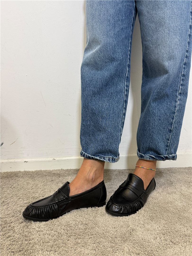 Mocassino Con Dettaglio Arricciato Sul Davanti - Gold&gold cod. FG41N main:sha1=2cd0a56807aba960db2cb76cdb79a03dd48dce98