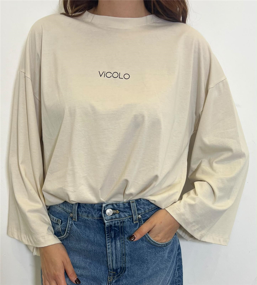 Tshirt Over Stampa Fantasia Sul Retro - Vicolo cod. RAC0347 main:sha1=b31d31c38eab6e1c7da95c8dc8966950fdd165e9