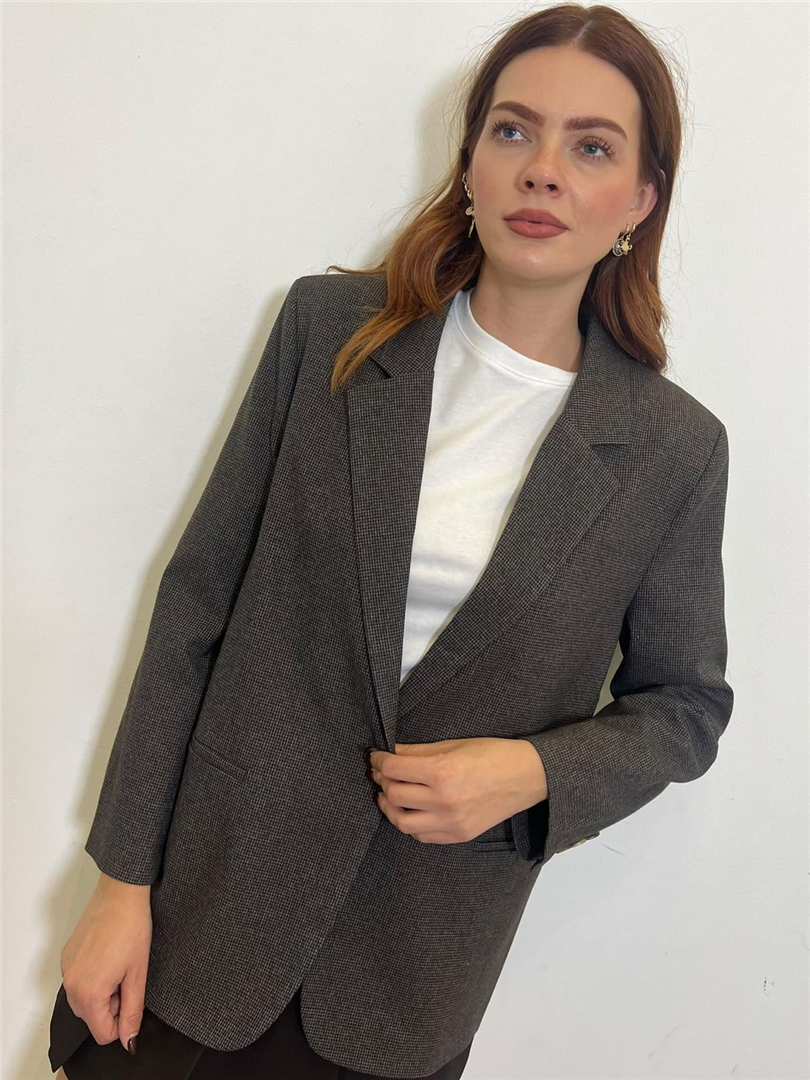 Blazer Over Un Bottone Pied De Poulle - Vicolo cod. TAC1491 main:sha1=912c2728757b3c6f37248ed17b566783e478d273
