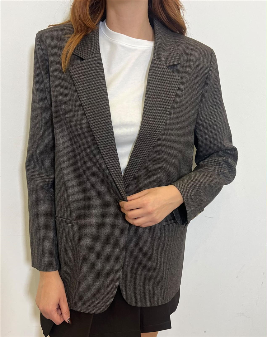 Blazer Over Un Bottone Pied De Poulle - Vicolo cod. TAC1491 main:sha1=37b61234f938f80556ed71ca549c201e7dea3537
