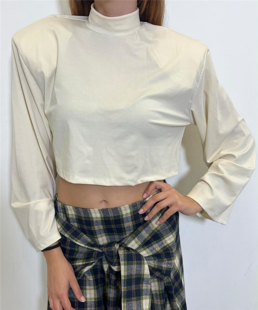 Lupetto Crop Maxi Spalline - Haveone cod. MMA_R257 main:sha1=17de19da290aa3d8c49356d61719a7df9f9e96d0