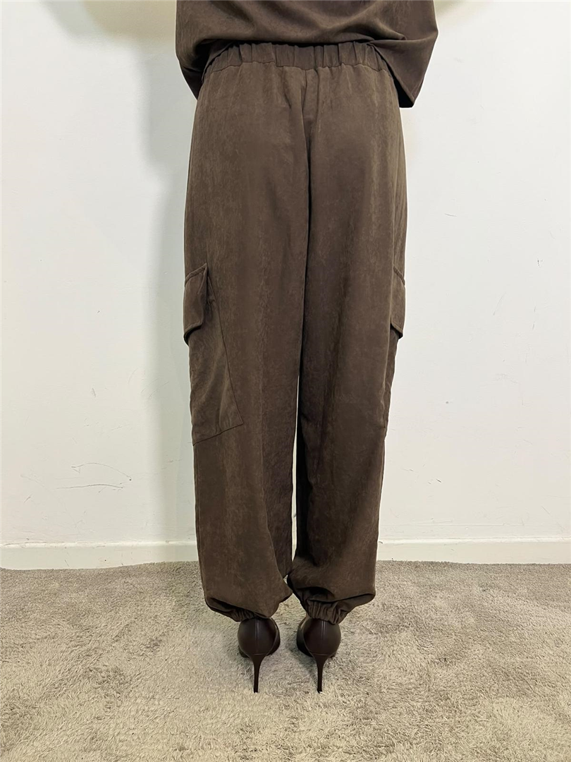 Pantalone Cargo Con Elastico In Fondo - Souvenir cod. S40M0977 main:sha1=866048735ab916d4116ece9b58d4383a94748ed6