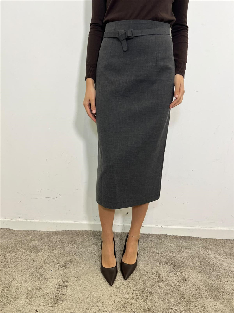 Longuette Sartoriale Vita Alta Con Cintura - Imperial cod. GIA8MCPC main:sha1=b4a3eb65fea0b6f9b0e191a4dc7305c2bd5d1357
