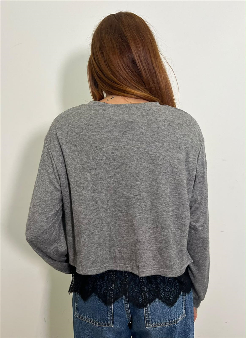 Maglia Con Pizzo Alto Sul Fondo - Haveone cod. MMA_R276 main:sha1=ee93c71d5e3d17cb326abefd7965bcc774f078f2