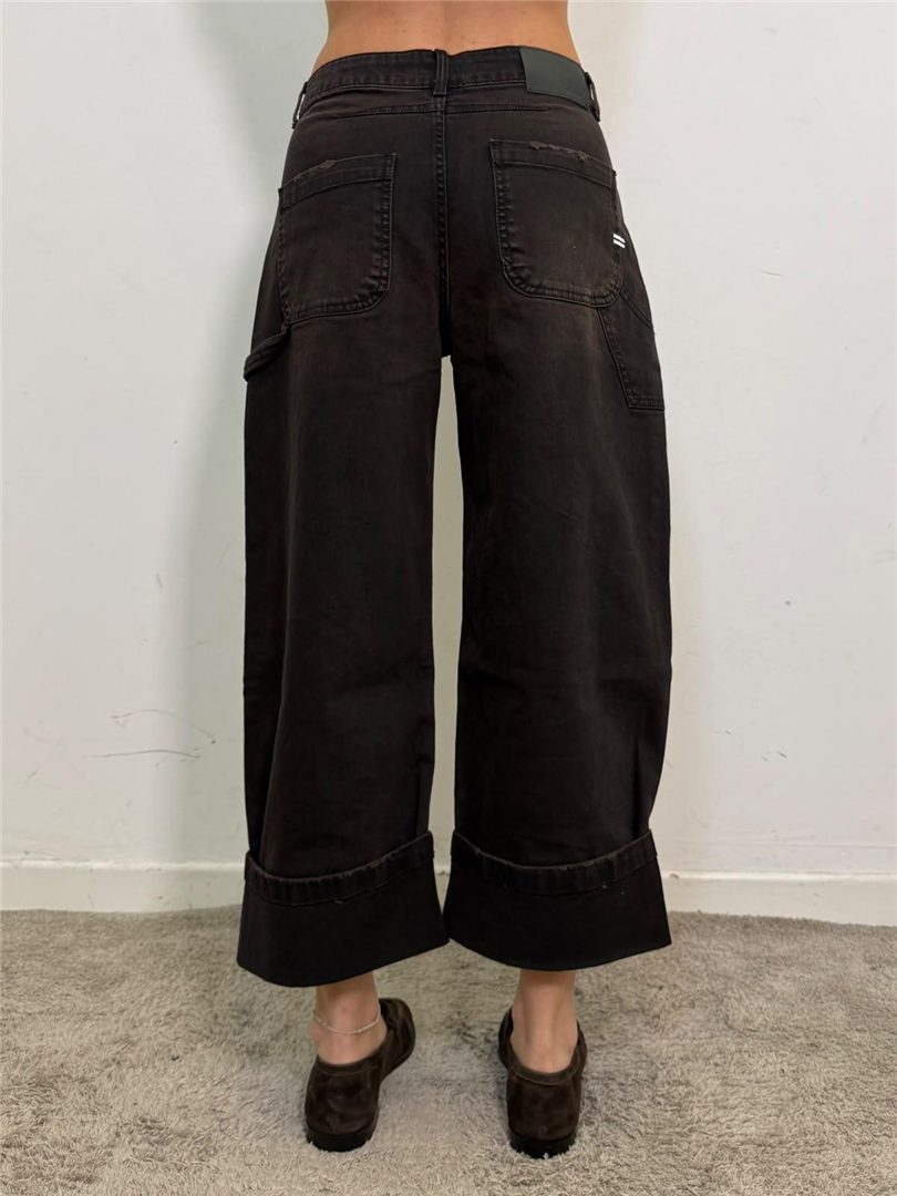 Jeans Kuma Wide Leg Con Maxi Risvolto. - Vicolo cod. DAC5301 main:sha1=306d5950698e24111c2cec81dca65fe06ecdd670