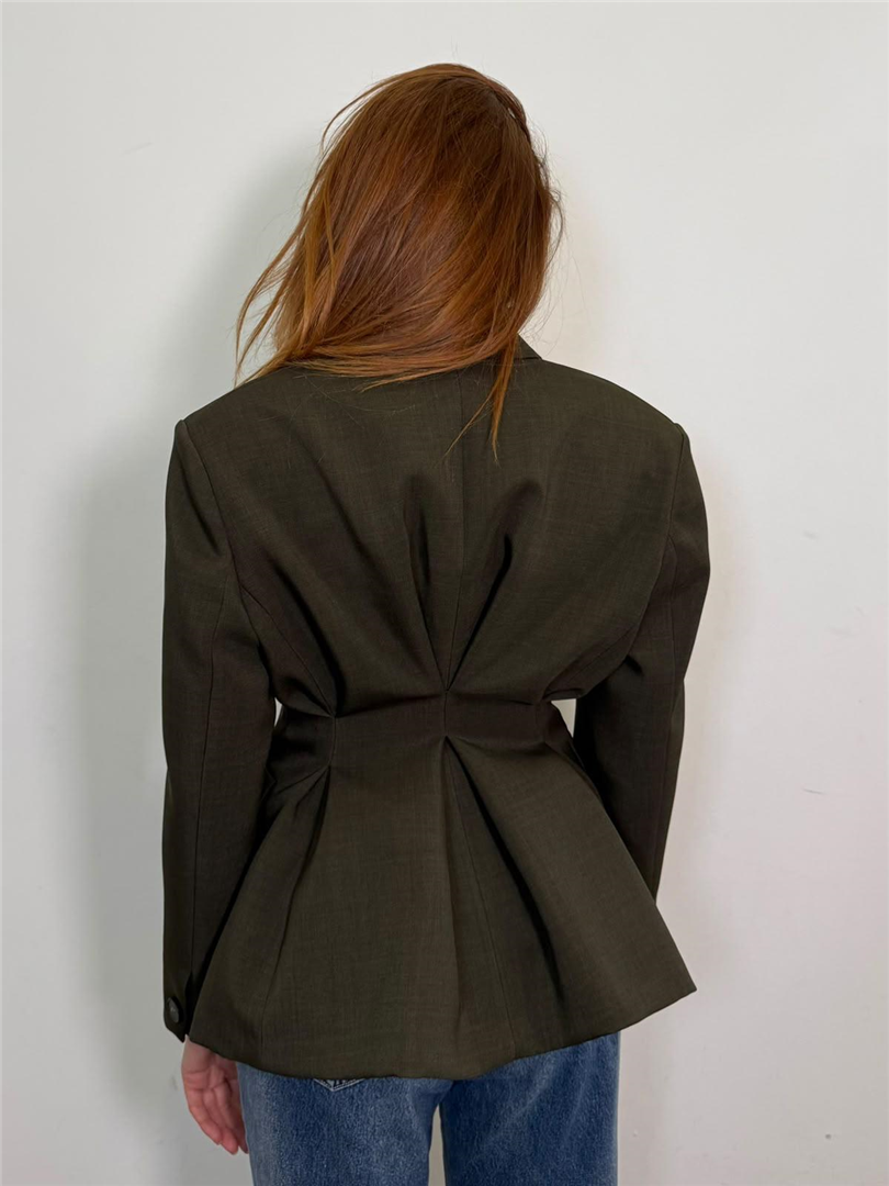 Blazer Doppiopetto Con Pieghe Sul Retro - Vicolo cod. TAC1145 main:sha1=562d7641b7fc2c7e1429ebf923511fe56e89d015