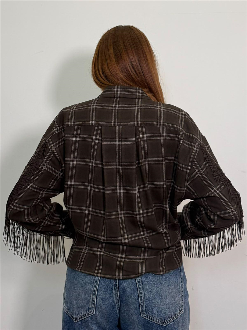 Blusa Ampia Con Frange Maniche Balloon E Fiocco - Imperial cod. C9990093W main:sha1=3ebaf4fa63637fdb02394d3b74ecd5aef8e09f31