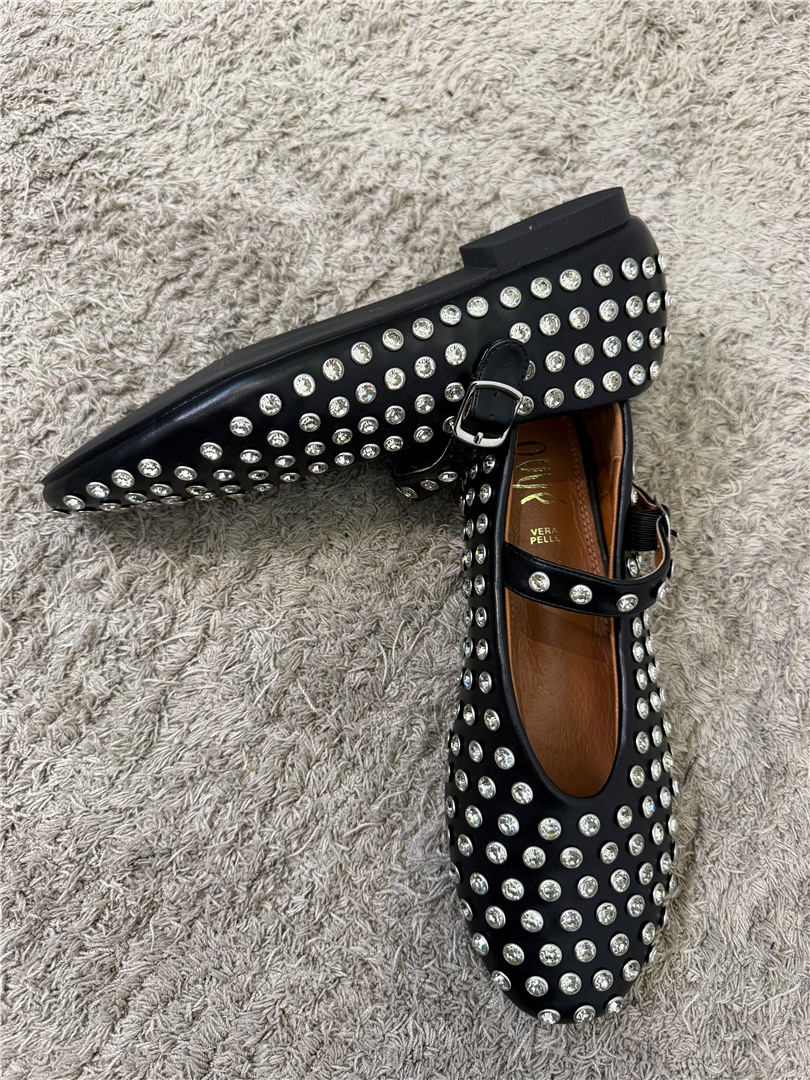 Ballerina Mary Jane Con Strass All Over - Ovye' cod. 26/GGGD182 main:sha1=204f181c0605c4ae894442d221c88864ba98643f