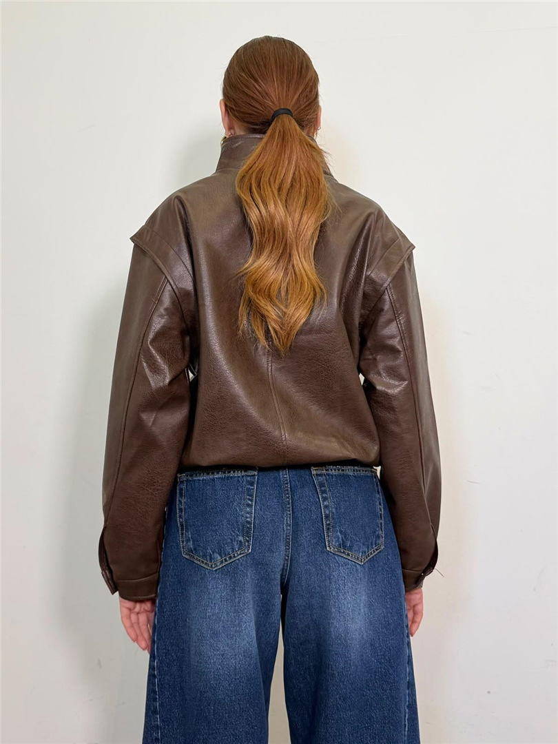 Bomber Ecopelle - Vicolo cod. TAC1738 main:sha1=db0856a7f2388e9ec0d66aa4c72965efd1ab562c