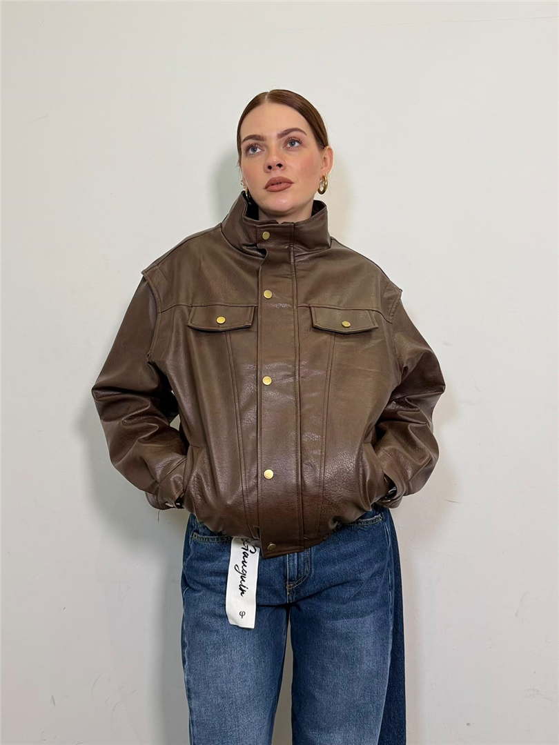 Bomber Ecopelle - Vicolo cod. TAC1738 main:sha1=bdeda7439a91f60158a772640bee3b2ad8ea7f26