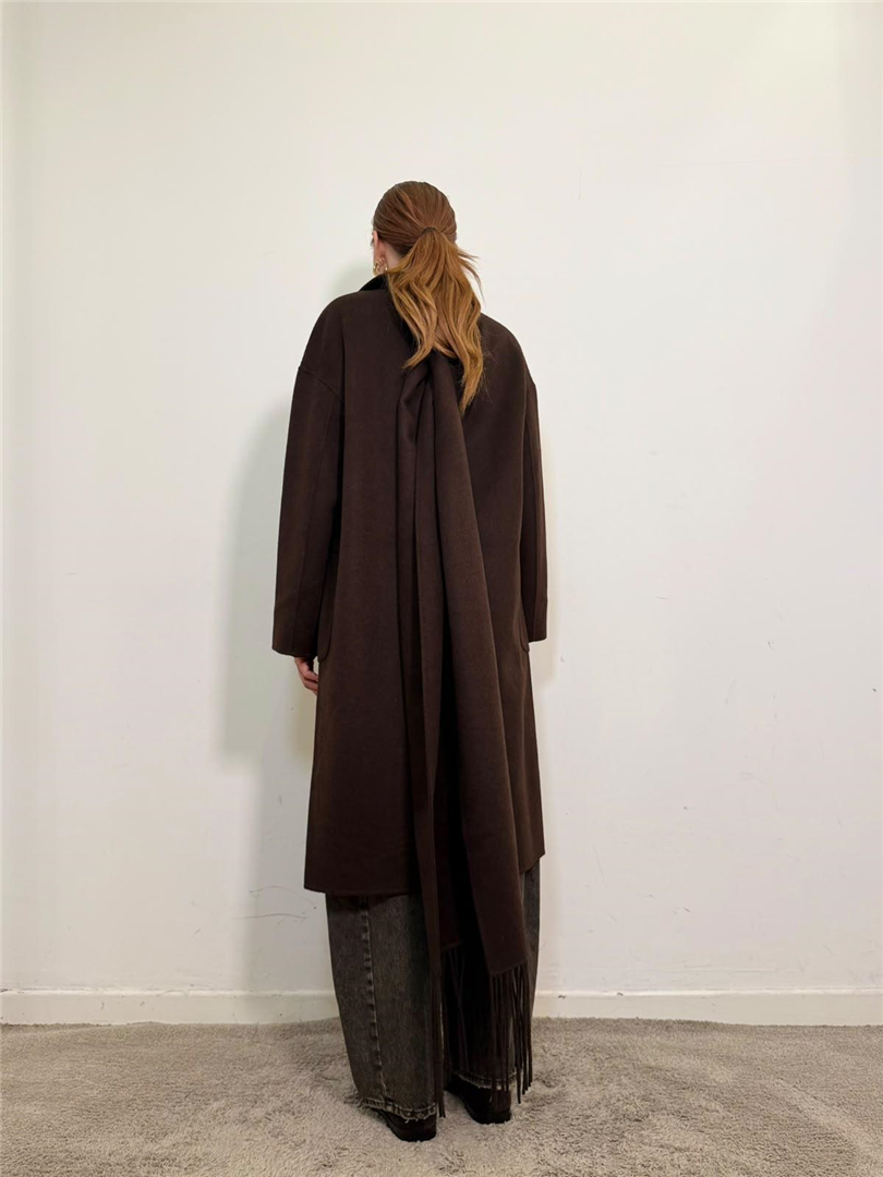 Cappotto Lungo Con Sciarpa Removibiledoppiopetto - Vicolo cod. TAC0022 main:sha1=099cdf54e6cdd45561e590af8df90e52d656013c