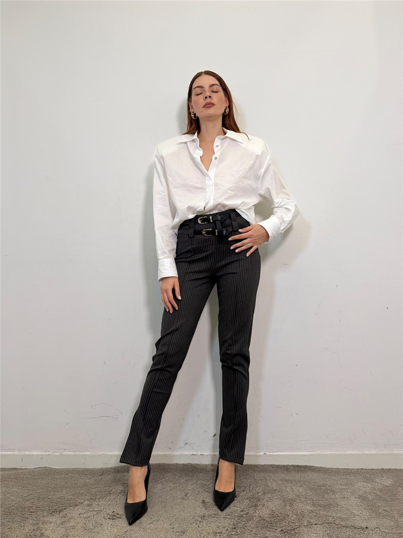 Pantalone Venatura Spacco Fondo - Haveone cod. PMA_R338 main:sha1=7398c720b8c739f0fd632764351085288e407644