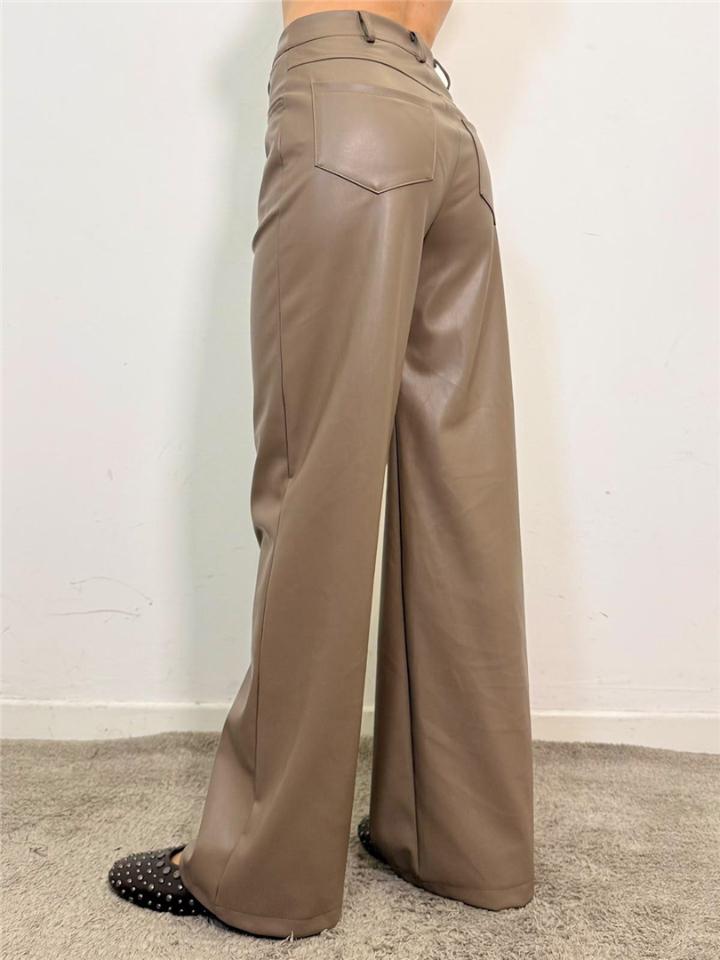 Pantalone Palazzo Ecopelle - Philia Loft cod. D03N0872 main:sha1=bfa79ee4548f8bc1854a15380b0d7c8daea942ba