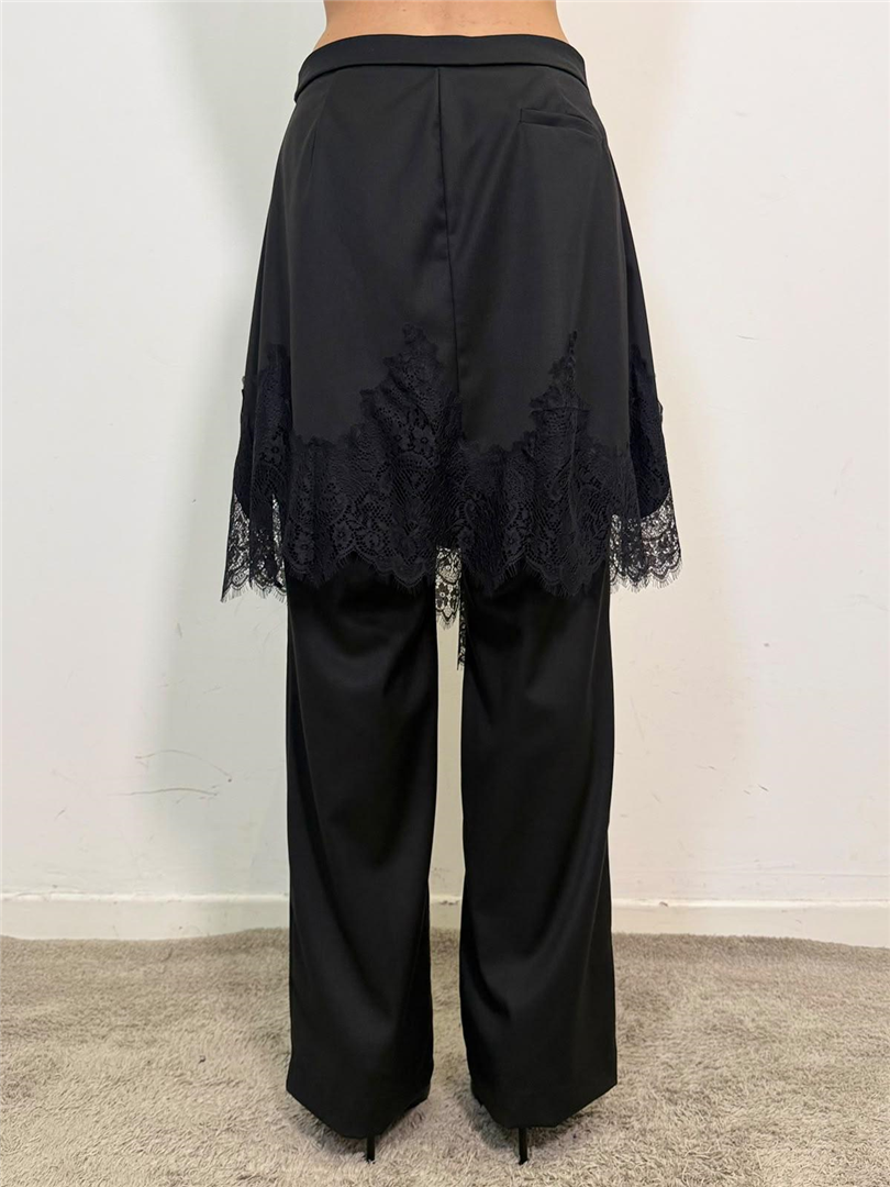 Pantalone Palazzo Con Pannello Effetto Gonna - Philia Loft cod. V03A0950 main:sha1=451cb696512cf3dea97c7702647b3c7afc98c925