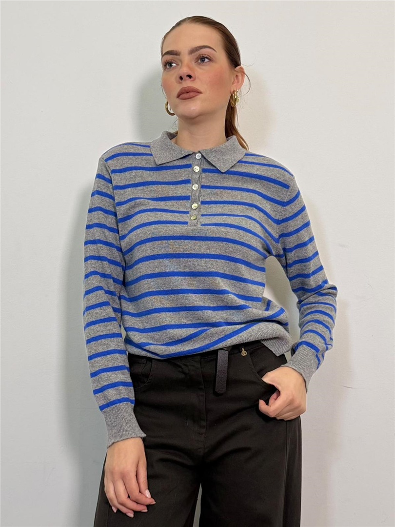 Maglia Polo A Righe - Philia Loft cod. S03Y0364 main:sha1=dc5164fdaf510c1a612824d997f6b27e110e8d52