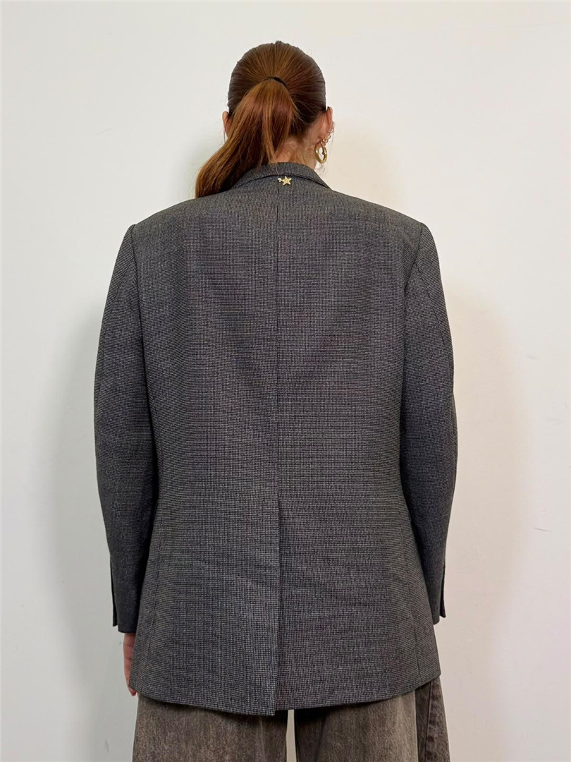 Blazer Over Vintage Con Dettaglio Spille - Souvenir cod. F40X1221 main:sha1=84fd98b1973080d6ce3fbd5afa00befd93ba344e