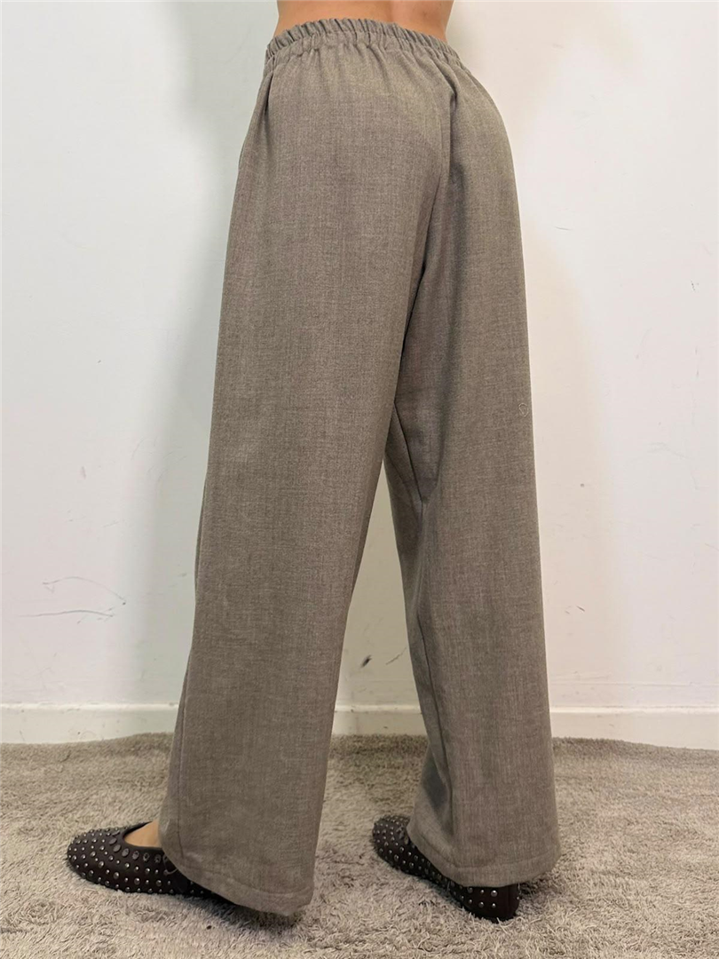 Pantalone Con Pinces Gamba Ampia Elastico In Vita - Philia Loft cod. R03L0771 main:sha1=28cbfaab7a99ba8b85c37d0317d7030ff4ec374e