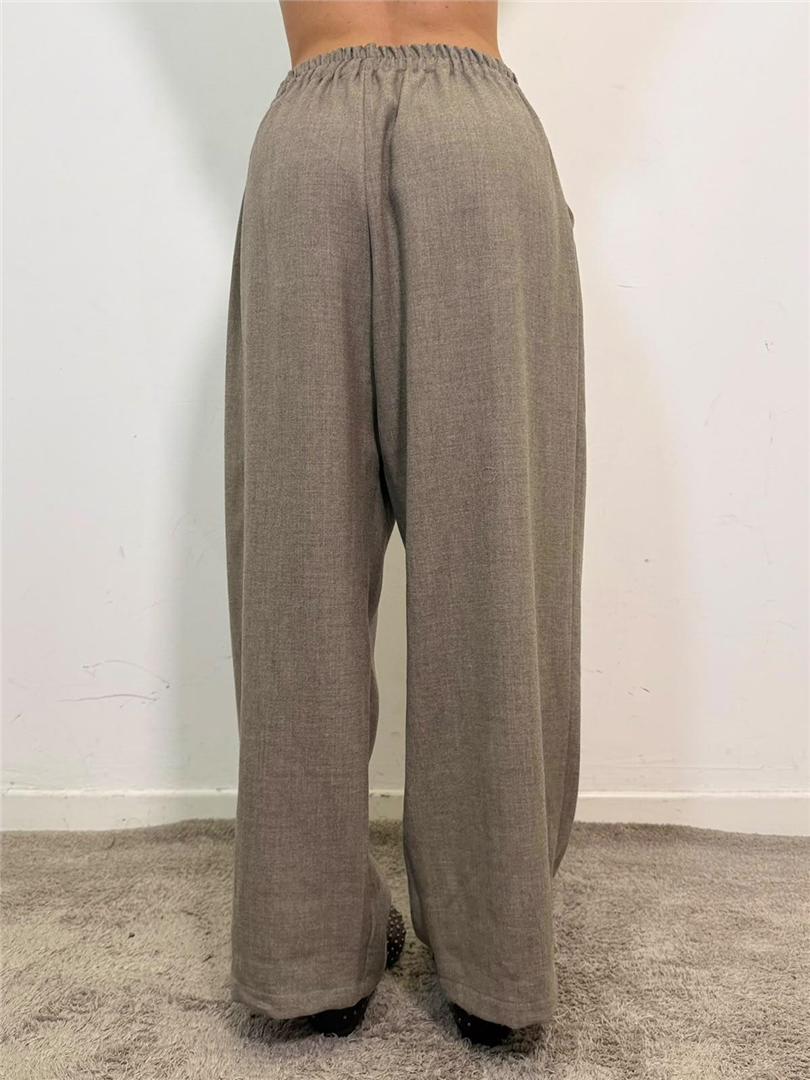 Pantalone Con Pinces Gamba Ampia Elastico In Vita - Philia Loft cod. R03L0771 main:sha1=af8a0f7db19ec7a15a9786d9e23b72a77ca8a3a3